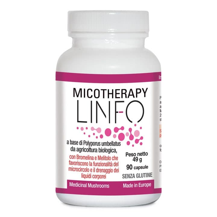 Micotherapy Linfo – Centella (Gotu Kola) + Bromelina – 90 cápsulas
