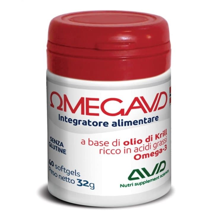 OmegaVD Omega-3 1.180 mg + Astaxantina – 40 cápsulas blandas