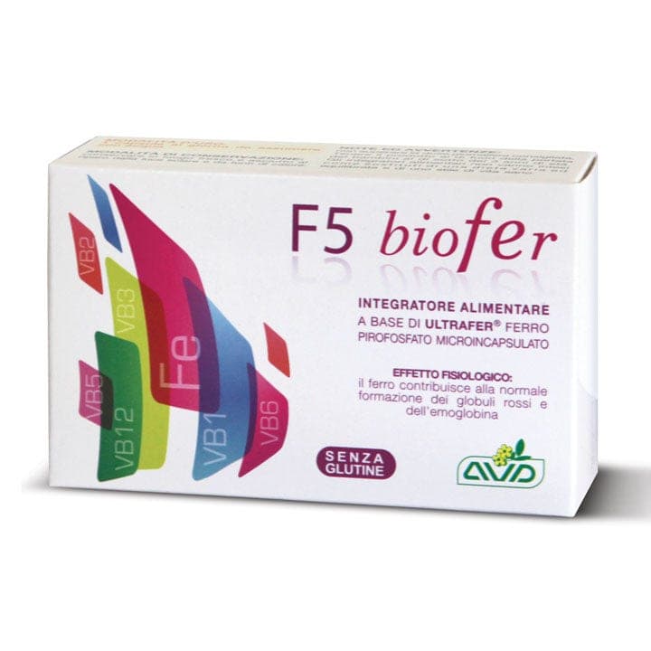 F5 Biofer Hierro 15 mg + Multivitaminas – 30 cápsulas