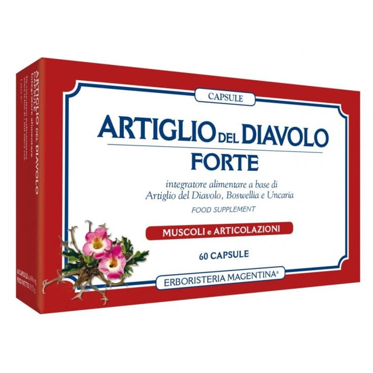Cápsulas Artiglio Forte – Garra del diablo – 60 cápsulas