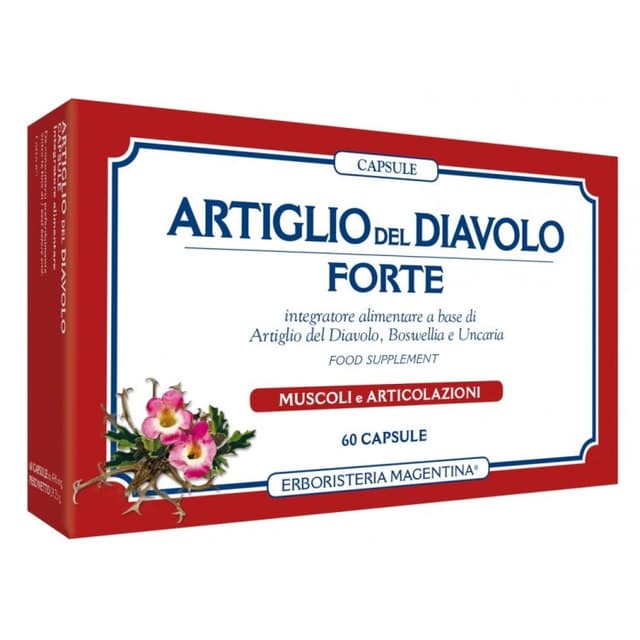 Cápsulas Artiglio Forte – Garra del diablo – 60 cápsulas