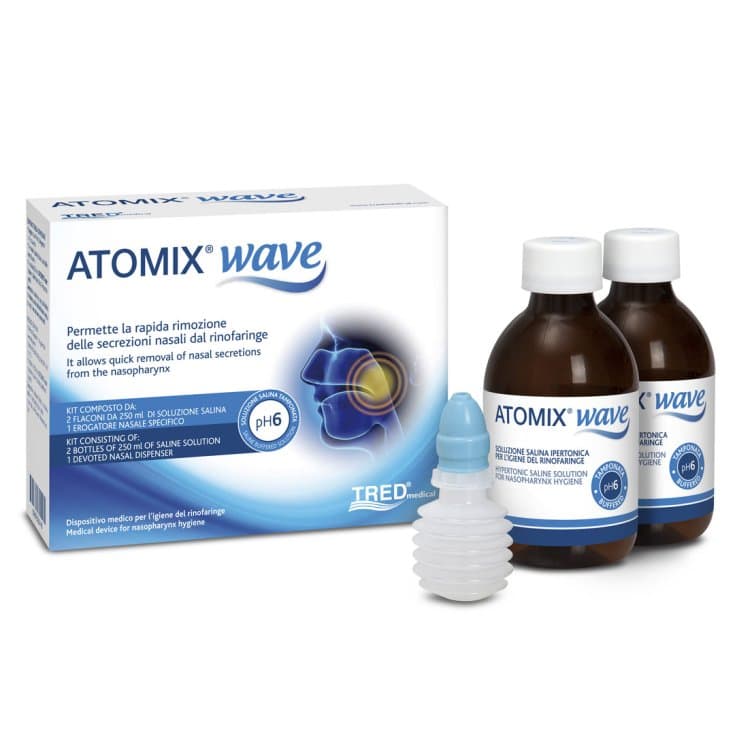 Atomix Wave Higiene Nasofaríngea – 4 ampollas
