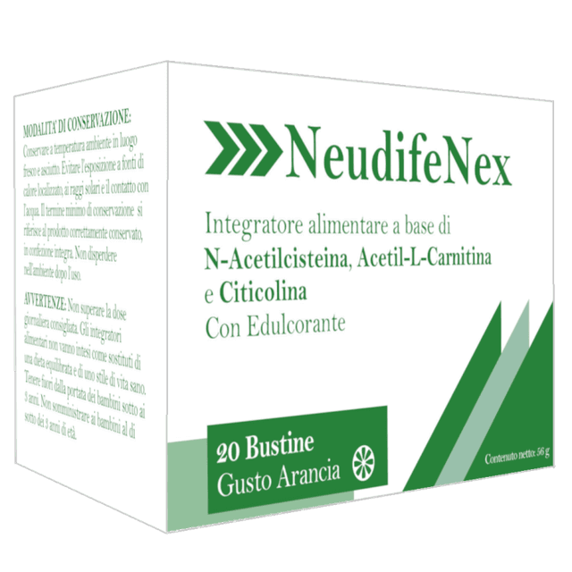N-Acetilcisteína 600 mg + L-Carnitina – 20 sobres | Neudifenex