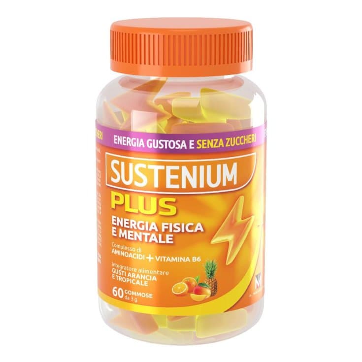 Vitamina B6 0,84 mg | Sustenium Plus 60 gominolas