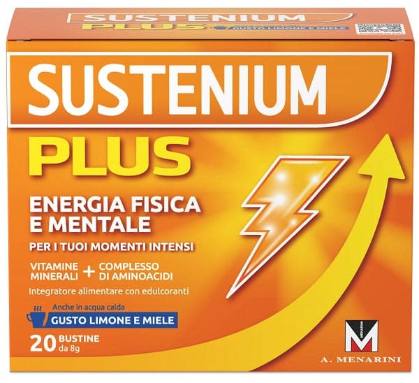 Sustenium Plus Limón-Miel – 20 sobres