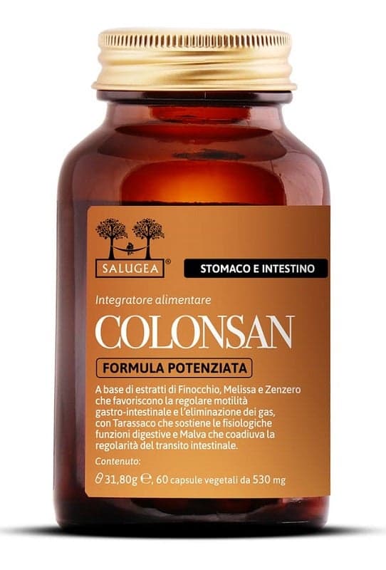 Hinojo 220 mg + Inulina – 60 cápsulas | Salugea Colonsan