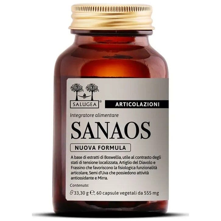 Boswellia (incienso) 300 mg + Hoja de vid roja – 60 cápsulas vegetales | Salugea Sanaos NF
