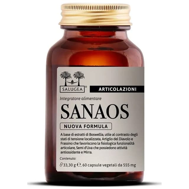 Boswellia (incienso) 300 mg + Hoja de vid roja – 60 cápsulas vegetales | Salugea Sanaos NF