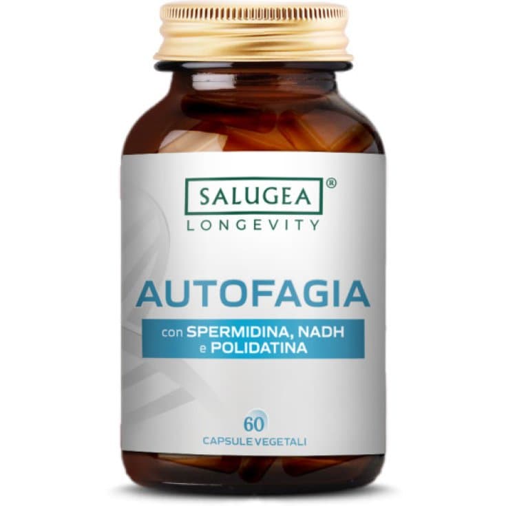 5-HTP + Vitamina C – 60 cápsulas | Autofagia Salugea