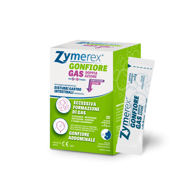 Zymerex Gas Doble Acción S+E Complex – 20 sobres
