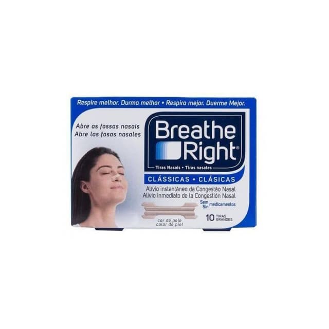 Breath Right Clásicos – 10 parches nasales