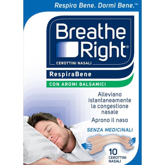 Breath Right Balsámicos – 10 parches nasales
