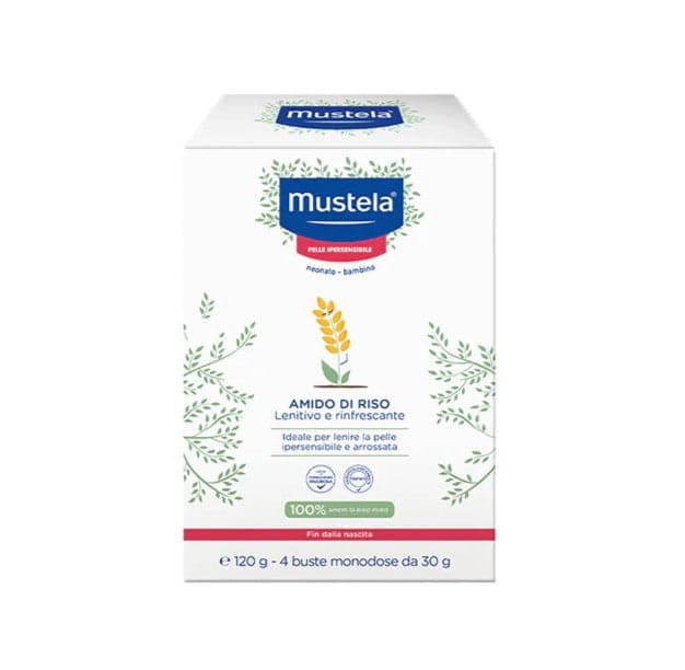 Mustela Almidón de Arroz – 4 sobres