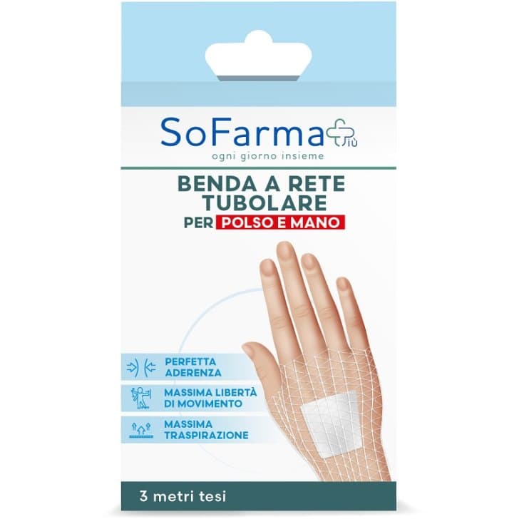 Red elástica SF+ para muñeca y mano – 1 unidad