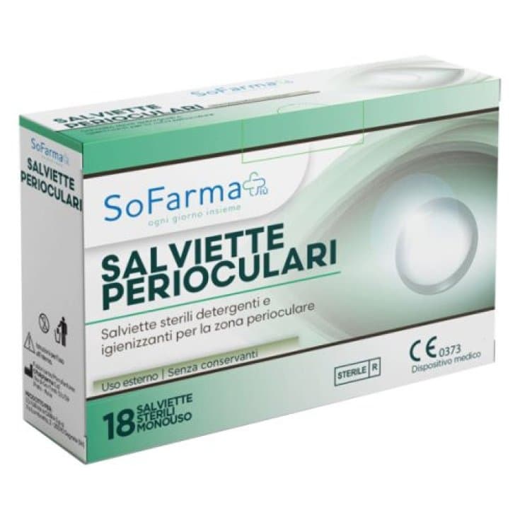 Toallitas para el contorno de ojos – 18 unidades