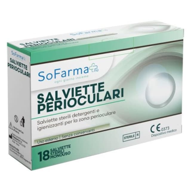 Toallitas para el contorno de ojos – 18 unidades