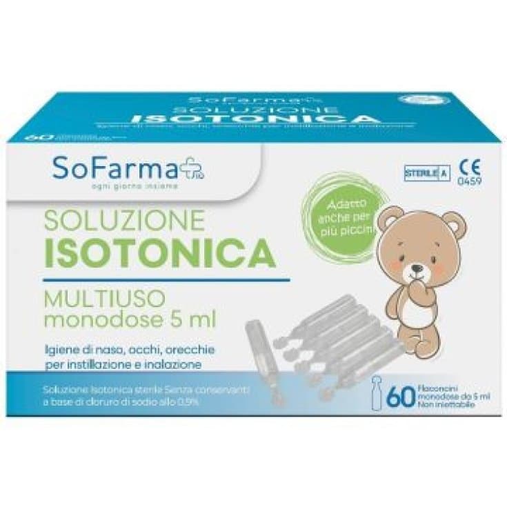 Soluz Salina 0,9% – 60 ampollas de 5 ml