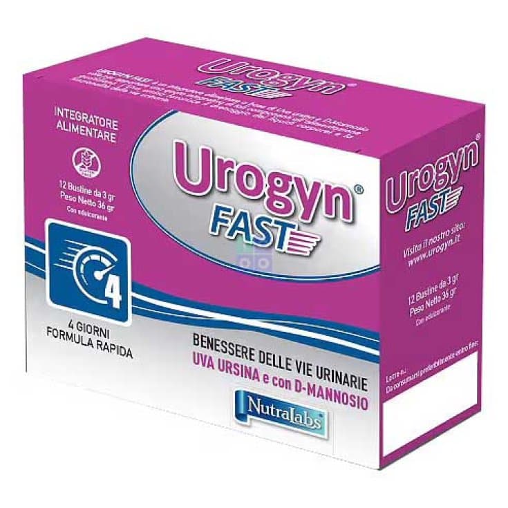 Gayuba + D-Manosa – 12 sobres | Urogyn Fast