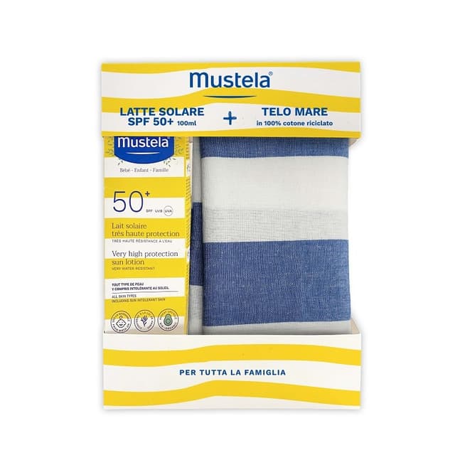 Mustela Leche Solar con Toalla de Playa