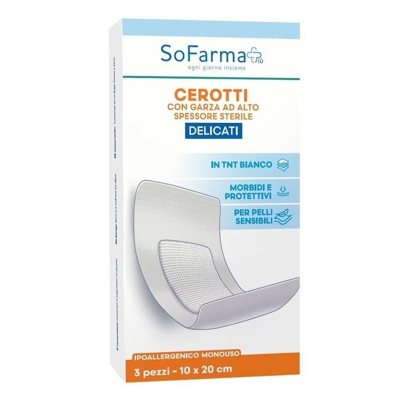 Delicates Apósito 10x30 cm – Pack de 3 unidades