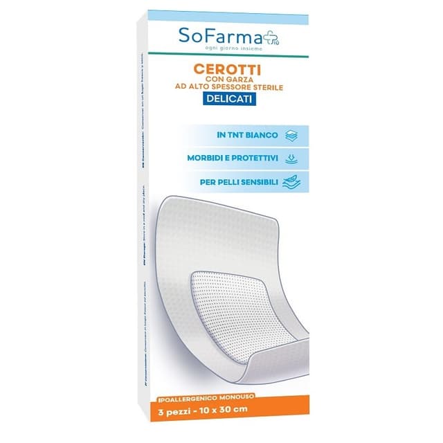 Delicates Apósito 10x20 cm – Pack de 3 unidades