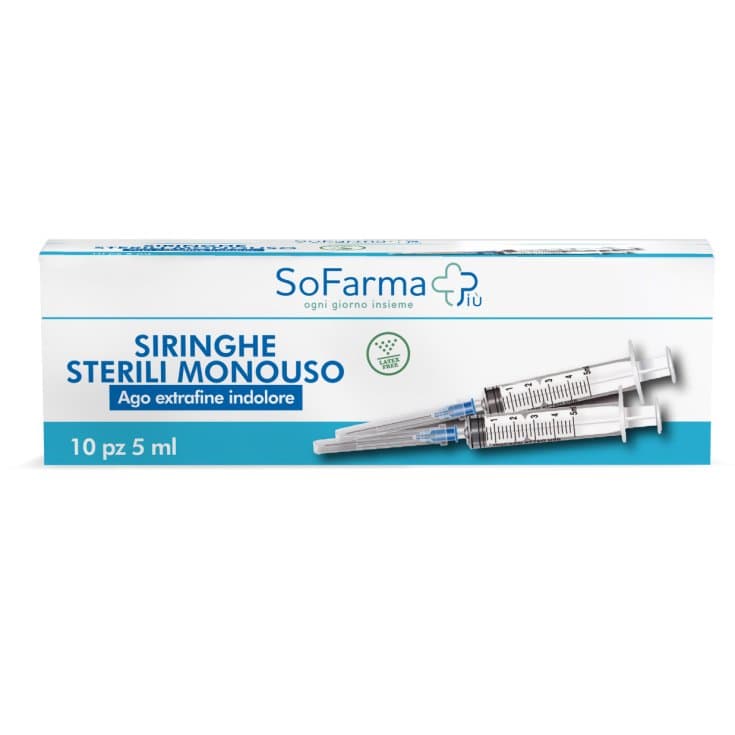 Jeringa estéril 5 ml – 10 unidades