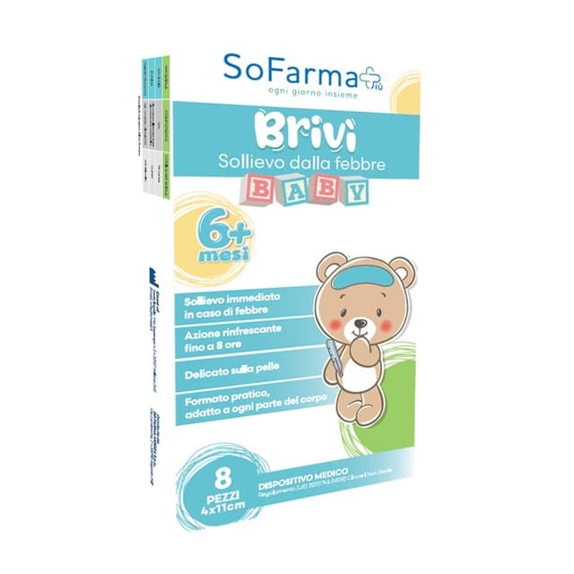 Brivi Sollievo Alivio Térmico – 8 unidades