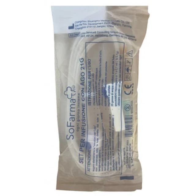 Equipo de infusión con aguja SF+ – Accesorio para infusión