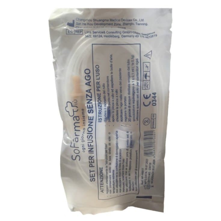 Equipo de infusión sin aguja SF+ – Accesorio para infusión