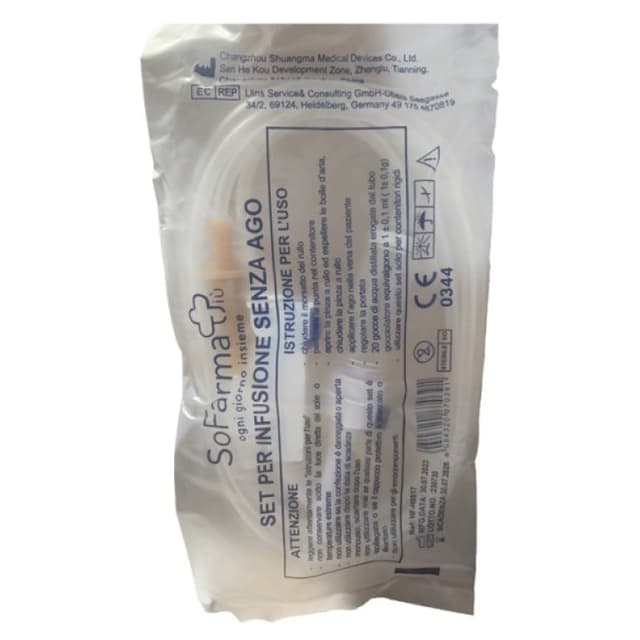 Equipo de infusión sin aguja SF+ – Accesorio para infusión