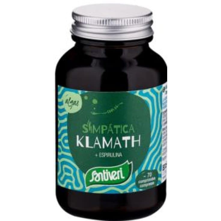 Santiveri Alga Klamat Alga Klamath 600 mg + Aminoácidos – 70 cápsulas