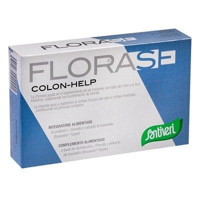 Florase Colon Help Int. Chlorella 400 mg + Incienso (Boswellia) – 40 cápsulas