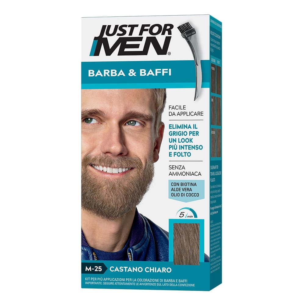 Just for Men Barba M25 – Gel colorante para barba