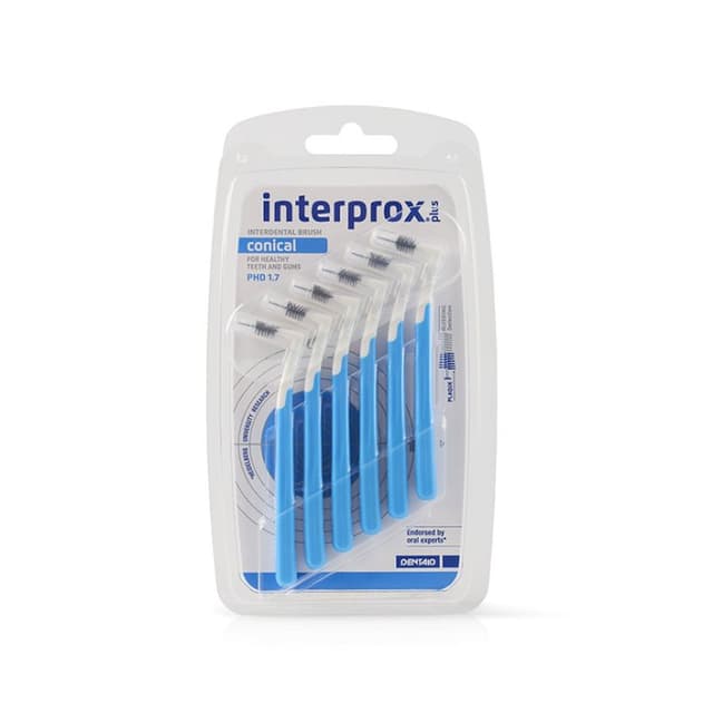 Interprox Plus Cónico Azul – pack de 6 unidades