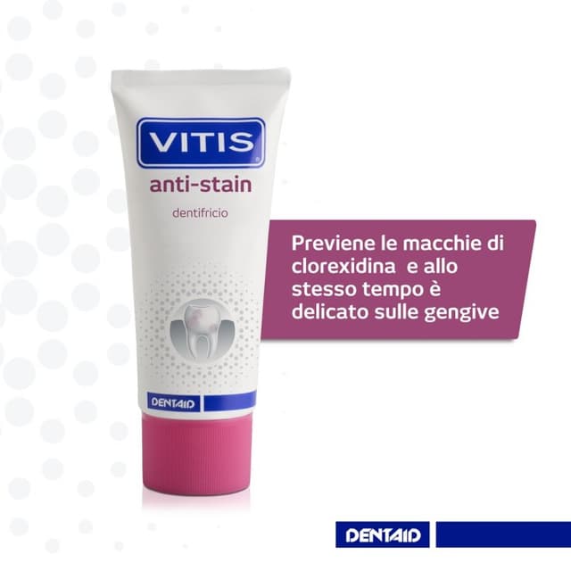 Vitis Antistain – Pasta dentífrica 50 ml contra manchas