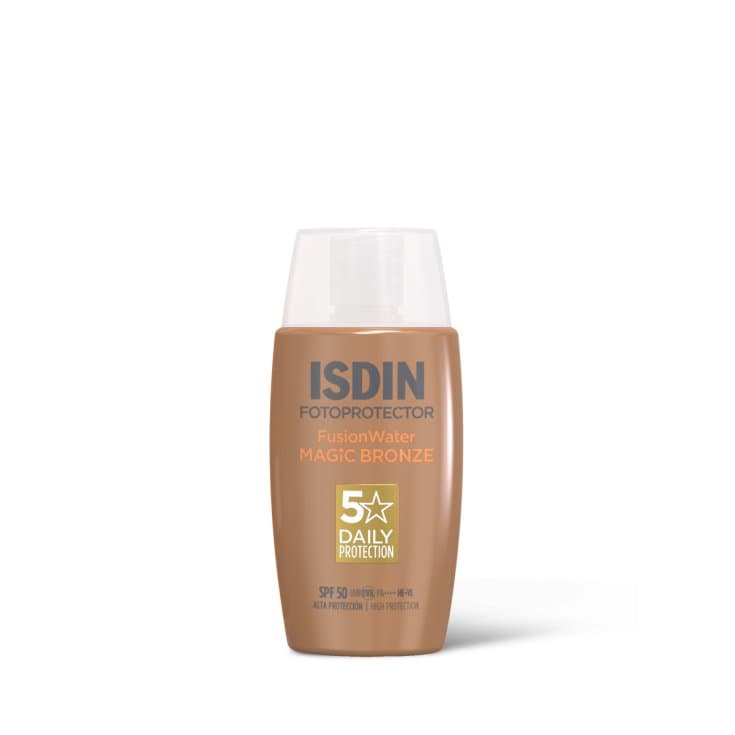 ISDIN Fusion Water Magic Bronze SPF50 – Protector solar facial