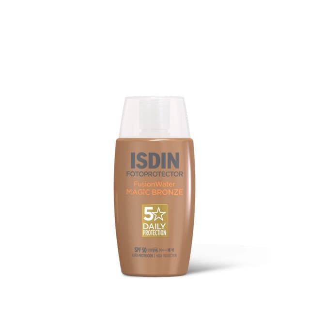 ISDIN Fusion Water Magic Bronze SPF50 – Protector solar facial