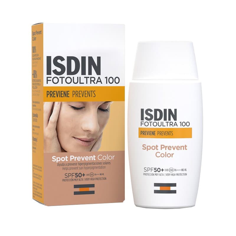 ISDIN Fotoultra Spot Prevent Color 50 – Crema Solar Con Color
