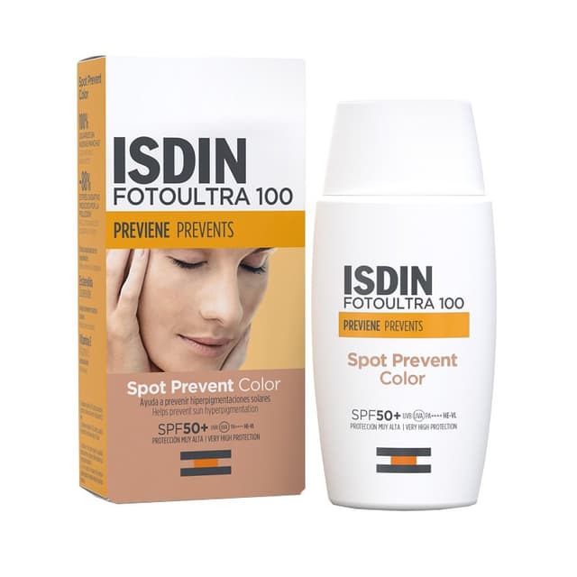 ISDIN Fotoultra Spot Prevent Color 50 – Crema Solar Con Color