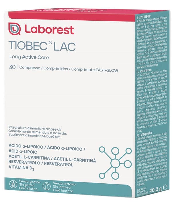 Tiobec Lac – 30 comprimidos