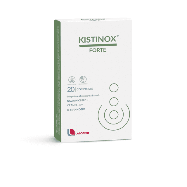 Arándano rojo 90 mg + D-Manosa – 20 comprimidos | Kistinox Forte