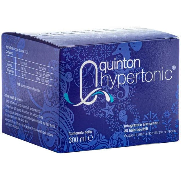 Quinton Hypertonic – 30 ampollas de 10 ml