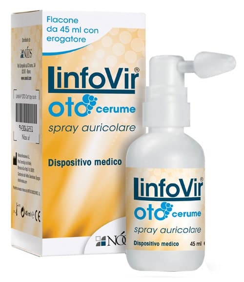 Linfovir Oto Cerume – Spray para los oídos