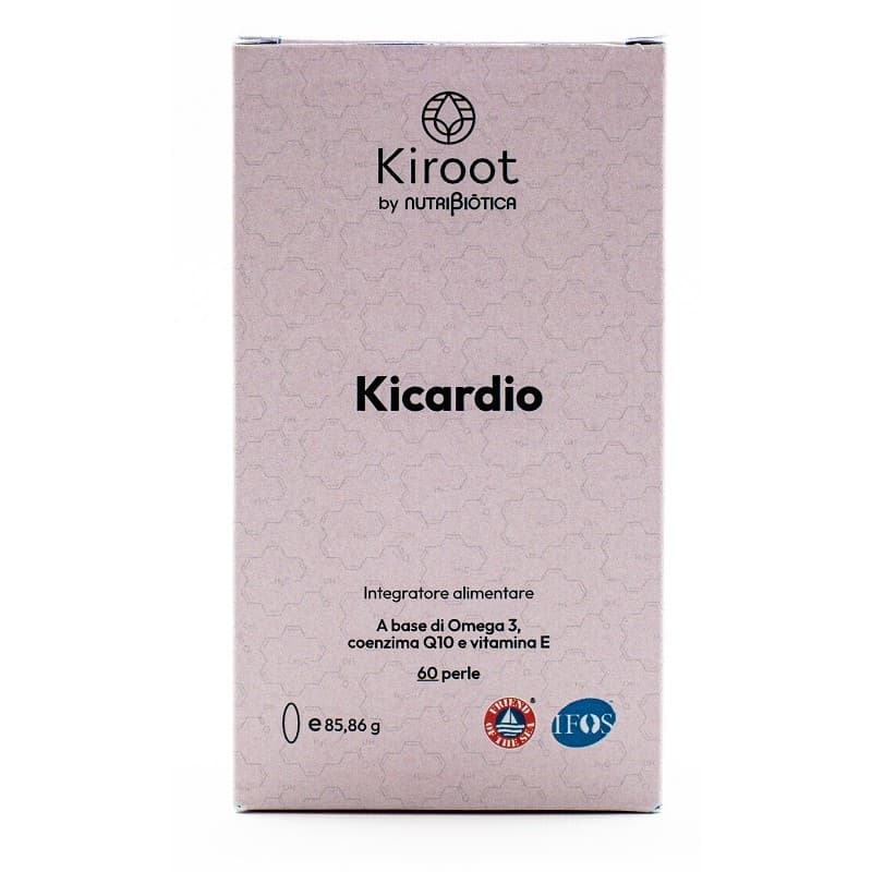 Omega-3 + Coenzima Q10 – 60 perlas | Kiroot Kicardio