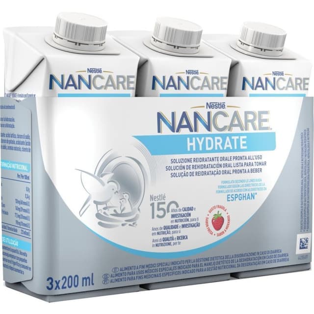 Nancare Hydrate Liquid – 3 × 200 ml