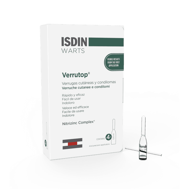 ISDIN Verrutop 4 F – 0,10 ml Solución para el cuidado de la piel