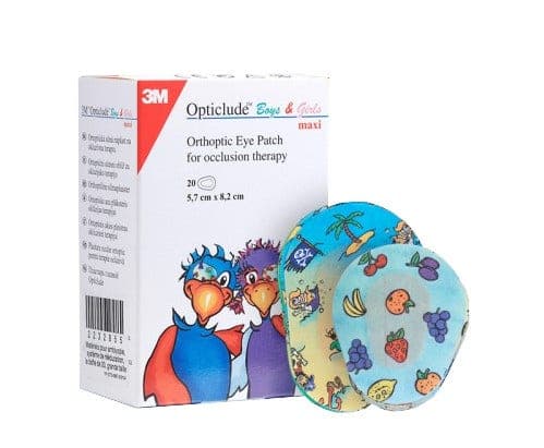 Opticlude Boys & Girls Parche Ocular – 5,7 x 8 cm