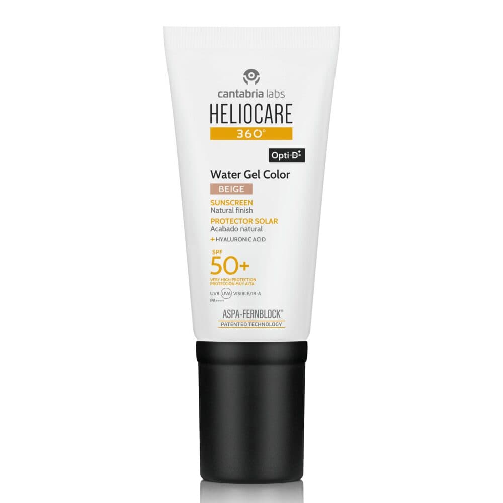 Heliocare 360 Water Gel Beige – Gel solar con color