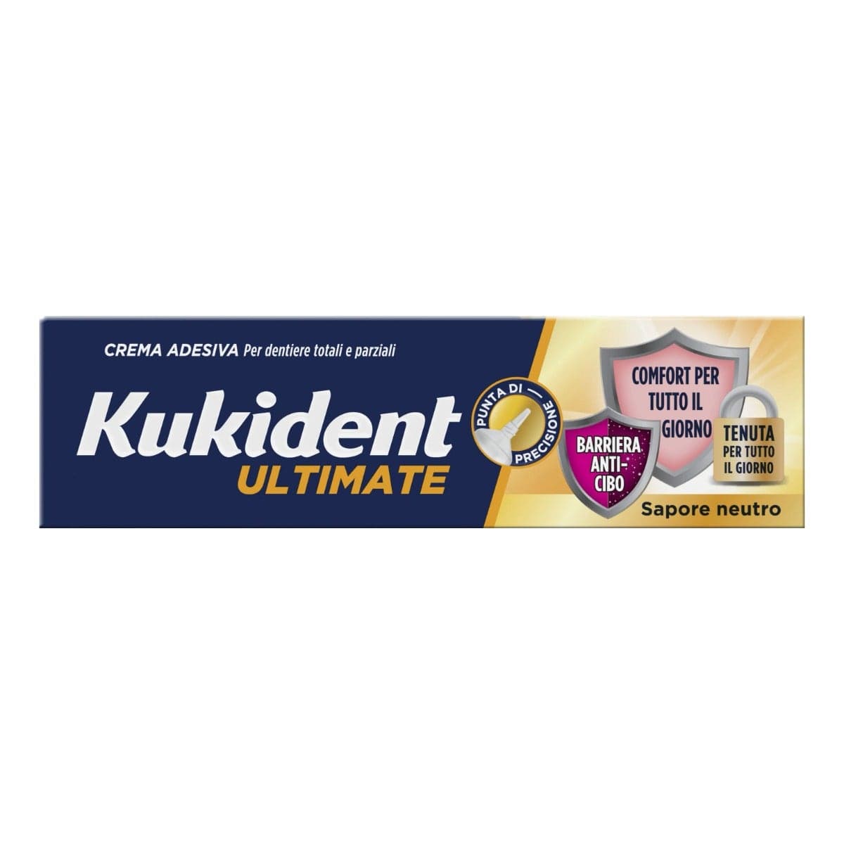 Kukident Ultimate Neutro – Crema Adhesiva para Prótesis, 40 g
