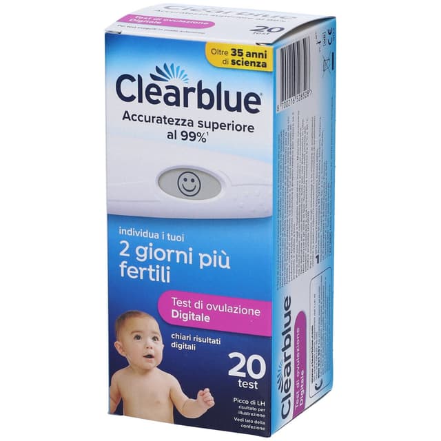 Clearblue Test de Ovulación Basic – 20 unidades